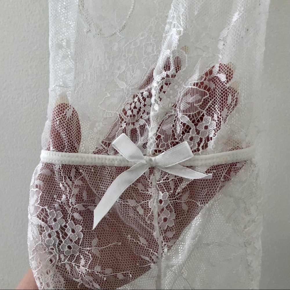 white lace bodysuit